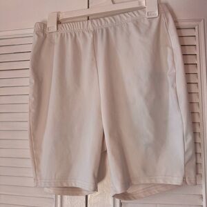 White Athletic Shorts